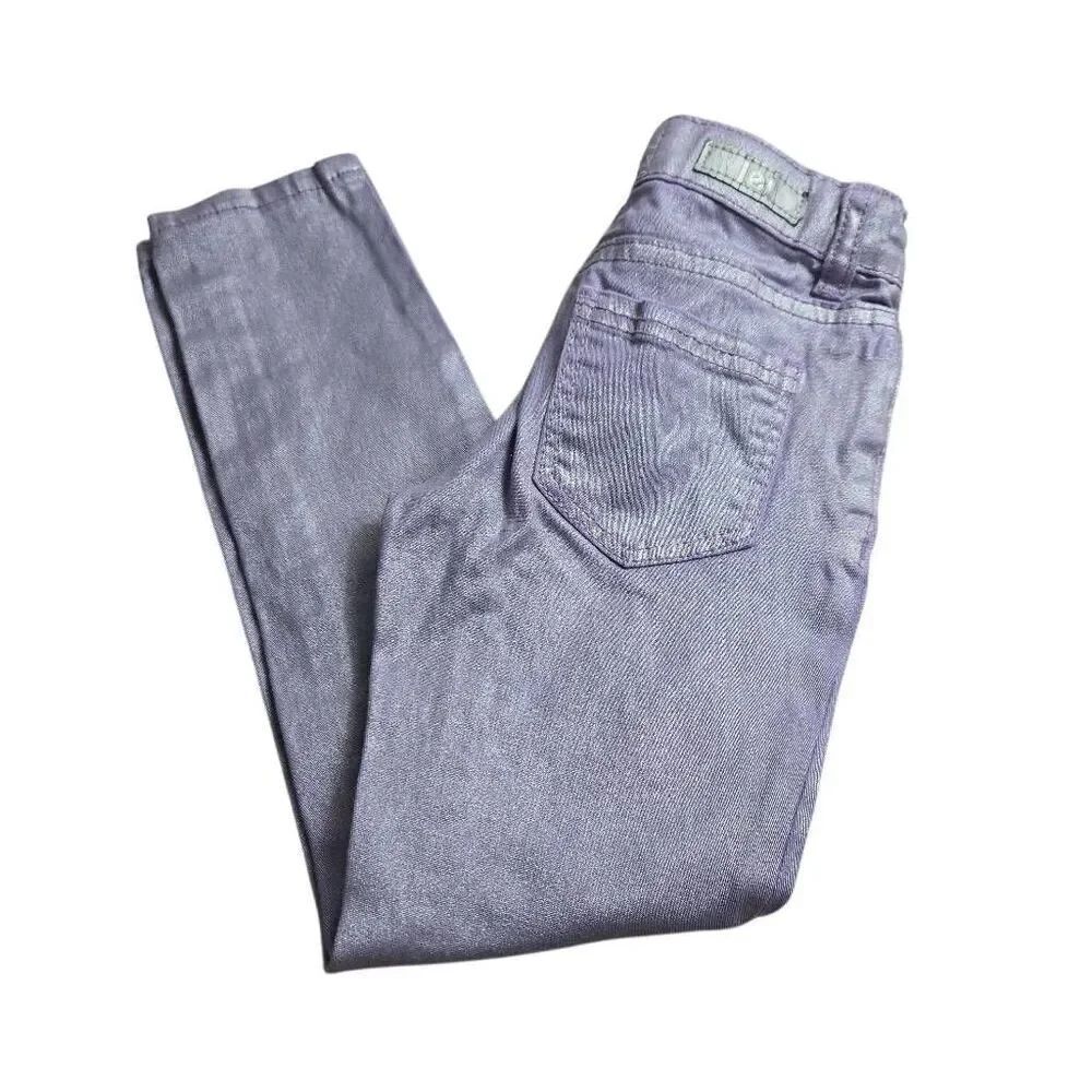 LEI Chelsea Lowrise Super Skinny lavender jeans 6